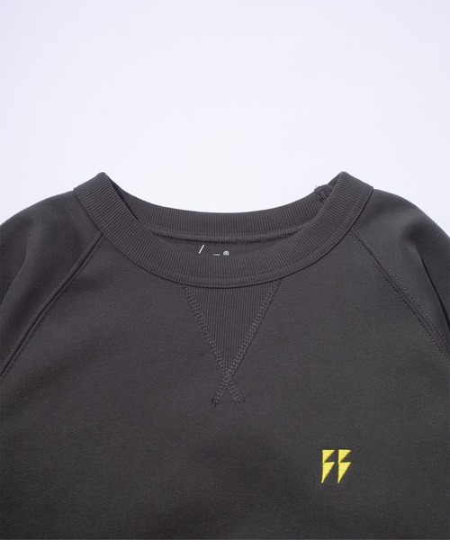 F/CE. (エフシーイー)の「F/CE. FLANNEL COTTON EMBROIDERY SWEAT / エフシーイー フランネル コットン エンブロイダリー スウェット(スウェット・メンズ・チャコール/ブラック・SMALL/MEDIUM/LARGE)」の6枚目の写真
