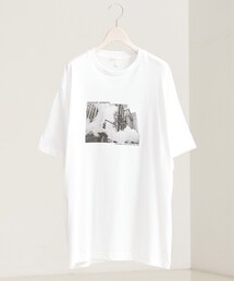 【THE CITY】プリント 半袖Tシャツ