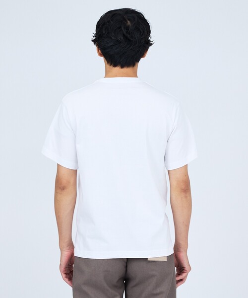 ABAHOUSE GRAY(アバハウスグレイ)の「【THE CITY】プリント 半袖Tシャツ(Tシャツ/カットソー・メンズ・ホワイト系その他2/ホワイト系その他/ホワイト・46/48)」の7枚目の写真