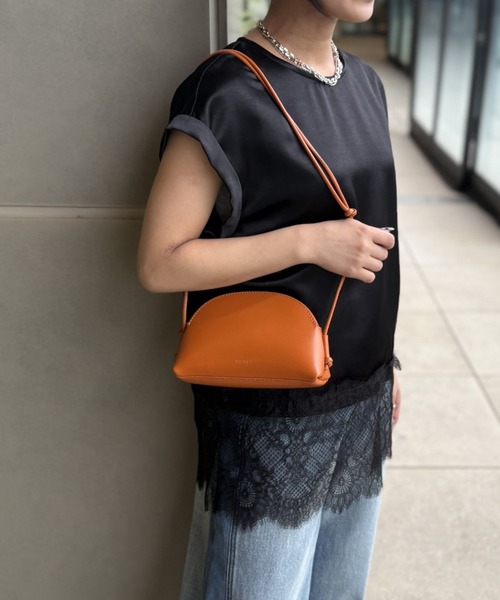 LOVELESS（ラブレス）の「レースコンビサテントップス（Tシャツ/カットソー・レディース・ブラウン系その他3/ブラック/オフホワイト・36）」の4枚目の写真