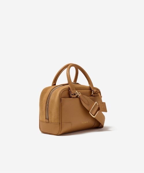 COLE HAAN（コールハーン）の「ビバリー スモール サッチェル womens（ハンドバッグ・レディース・ブラウン・OSFA）」の5枚目の写真
