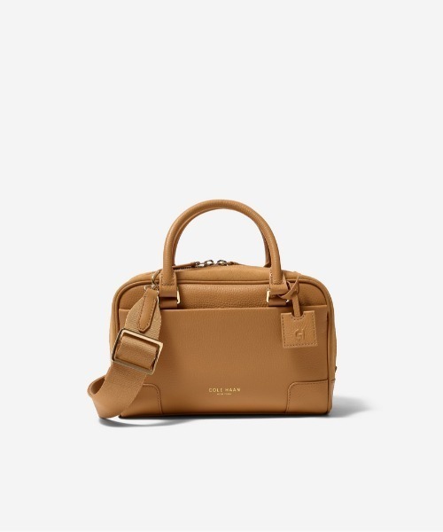 COLE HAAN（コールハーン）の「ビバリー スモール サッチェル womens（ハンドバッグ・レディース・ブラウン・OSFA）」の3枚目の写真