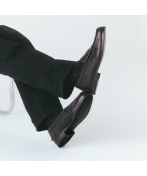 CONZ(コンズ)の「EMBOSSED LOAFERS BLACK PAISLEY(ローファー・メンズ・ブラック・25/25.5/26/26.5/27)」の4枚目の写真