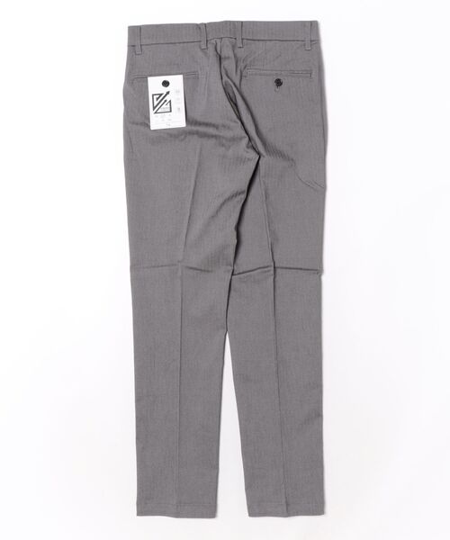 TAKA-Q(タカキュー)の「パンツ メンズ ストレッチ スリム トラウザー テーパード ヘリンボン クロスストレッチ(チノパンツ・メンズ・グレー系その他2/ブラック・S/MEDIUM/LARGE/3L/X-LARGE/2S)」の3枚目の写真