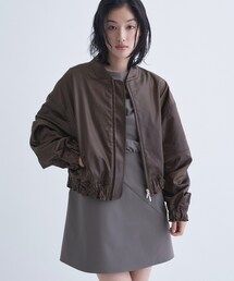 CODE A（コードエー）の「【Re】satin bomber jacket（ブルゾン）」
