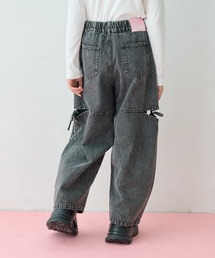JENNI（ジェニィ）の「【アジャスターあり】サイドスリットデニムパンツ（デニムパンツ）」