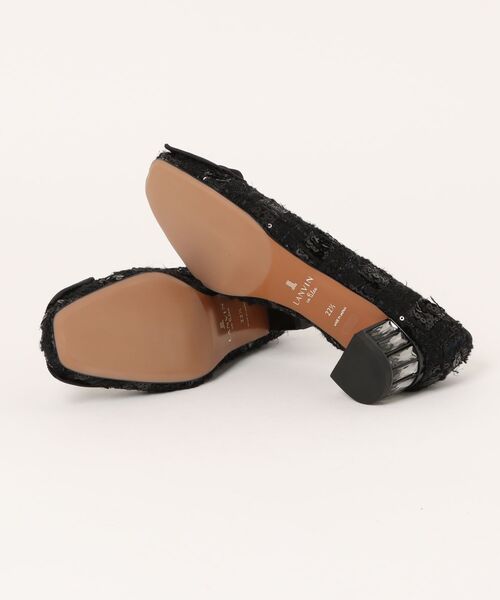 LANVIN en Bleu(ランバンオンブルー)の「ビジューヒールリボンパンプス(パンプス・レディース・ブラック系その他6・22.5cm/23.0cm/23.5cm/24.0cm/24.5cm)」の3枚目の写真