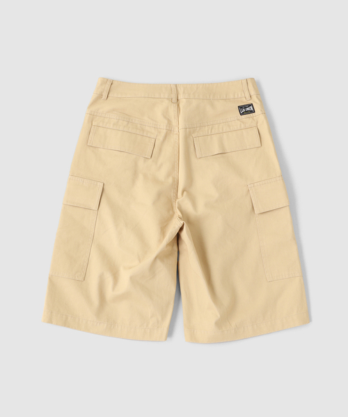 WISM（ウィズム）の「Liju / リジュ Gallery 6POCKET FLAP CARGO SHORTS（その他パンツ・メンズ・ブラック/ベージュ・LARGE/MEDIUM）」の6枚目の写真