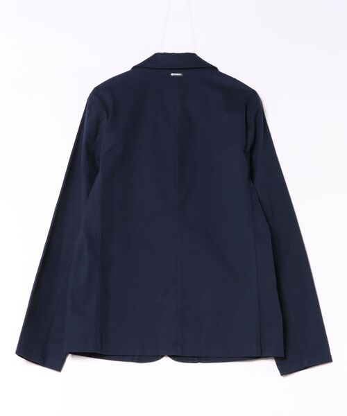 MICHAEL KORS(マイケルコース)の「コットン & リネンブレンド チョアコート(カバーオール・メンズ・ブルー系・S/L/XL)」の3枚目の写真