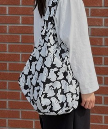 kittybunnypony（キティバニーポニー）の「Ripstop Little Black Bunnies Arc Shoulder Bag（ショルダーバッグ）」