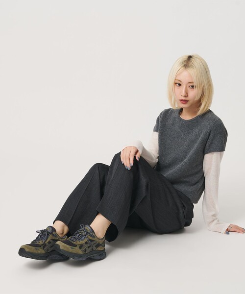 ASICS(アシックス)の「<asics>GEL-NYC 2.0 スニーカー(スニーカー・レディース・ライトブルー/オリーブ・25cm/24cm/24.5cm/23.5cm)」の5枚目の写真