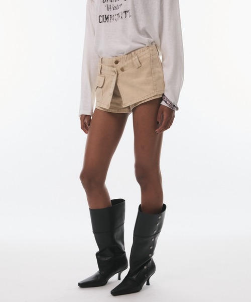 BLONDEY(ブロンディ)の「RIVET LONG BOOTS(ブーツ・レディース・ブラック・SMALL/MEDIUM/LARGE)」の16枚目の写真