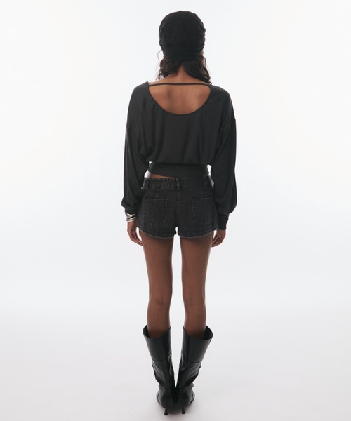 BLONDEY(ブロンディ)の「RIVET LONG BOOTS(ブーツ・レディース・ブラック・SMALL/MEDIUM/LARGE)」の11枚目の写真