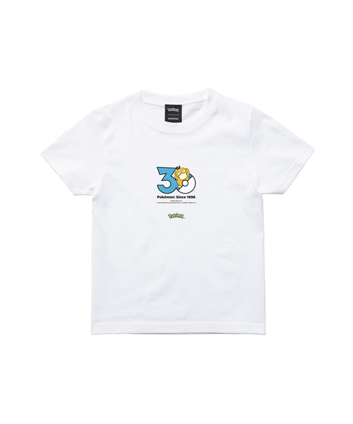 ZOZOSPOT(ゾゾスポット)の「Pokemon 30th Anniversary 1025 T-shirt 「コダック」(Tシャツ/カットソー・レディース・ホワイト・100cm/110cm/120cm/130cm/140cm/150cm/SMALL/MEDIUM/LARGE/X-LARGE/XX-LARGE/XXX-LARGE/160cm)」の2枚目の写真