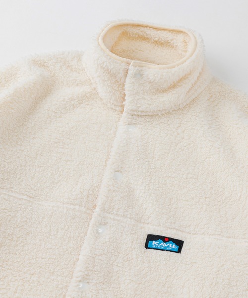 KAVU(カブー)の「KAVU/カブー Shaggy SC Jacket/シャギースタンドカラージャケット(ブルゾン・メンズ・ナチュラル/オリーブ/ブラック/ネイビー・MEDIUM/LARGE/SMALL)」の11枚目の写真