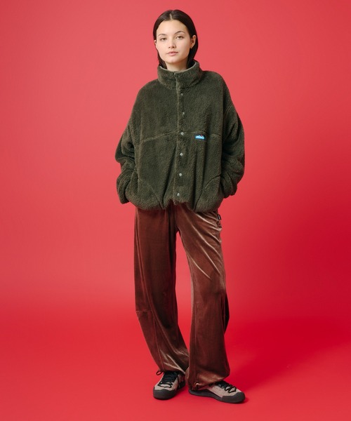KAVU(カブー)の「KAVU/カブー Shaggy SC Jacket/シャギースタンドカラージャケット(ブルゾン・メンズ・ナチュラル/オリーブ/ブラック/ネイビー・MEDIUM/LARGE/SMALL)」の16枚目の写真