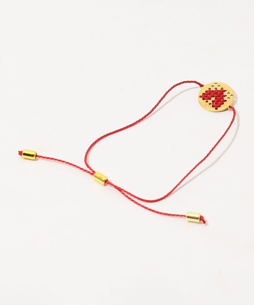 TOMORROWLAND (トゥモローランド)の「L'EIGHT STUDIO COIN CORD BRACELET(ブレスレット・レディース・ブラック/ホワイト/レッド・FREE)」の5枚目の写真