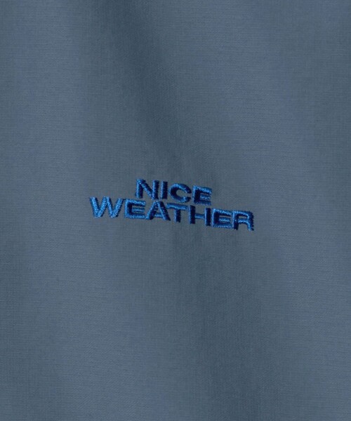 NICE WEATHER(ナイスウェザー)の「<NICE WEATHER>ナイロン ジップ ブルゾン(ナイロンジャケット・メンズ・ブラック/グレー系・S/L/XS/M)」の10枚目の写真