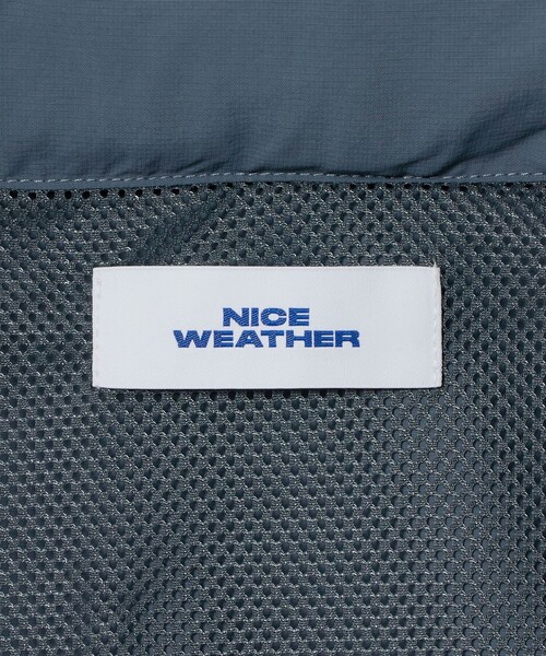 NICE WEATHER(ナイスウェザー)の「<NICE WEATHER>ナイロン ジップ ブルゾン(ナイロンジャケット・メンズ・ブラック/グレー系・S/L/XS/M)」の7枚目の写真