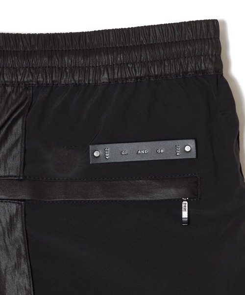 CRIMIE(クライミー)の「HYBRID TRACK PANTS FAKE SUEDE PANEL(その他パンツ・メンズ・ブラック系その他・XXL/XL/L/M/S)」の9枚目の写真