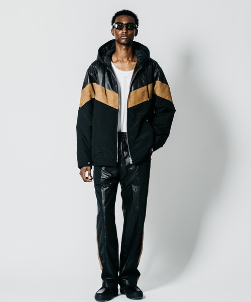 CRIMIE(クライミー)の「HYBRID TRACK PANTS FAKE SUEDE PANEL(その他パンツ・メンズ・ブラック系その他・XXL/XL/L/M/S)」の14枚目の写真