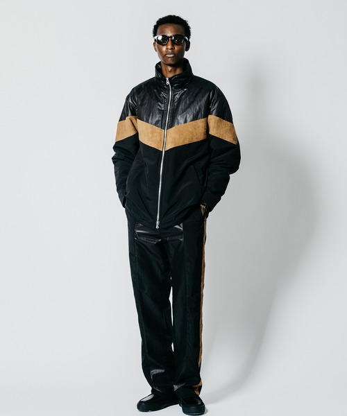 CRIMIE(クライミー)の「HYBRID TRACK PANTS FAKE SUEDE PANEL(その他パンツ・メンズ・ブラック系その他・XXL/XL/L/M/S)」の15枚目の写真