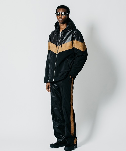 CRIMIE(クライミー)の「HYBRID TRACK PANTS FAKE SUEDE PANEL(その他パンツ・メンズ・ブラック系その他・XXL/XL/L/M/S)」の16枚目の写真