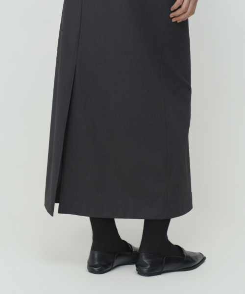 MUSINSA STANDARD WOMAN（ムシンサスタンダードウーマン）の「ウィメンズマキシスカート[グレー]（スカート・レディース・その他・SMALL/MEDIUM/LARGE/X-SMALL）」の7枚目の写真