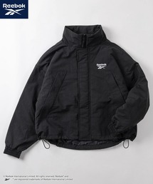 【77】【Reebok/リーボック】モンスターブルゾン 中綿 ジャケット/モンスターパーカー/タスランナイロン/裾ドローコード/Wスライダー/ダイヤキルト裏地/中綿/レディース