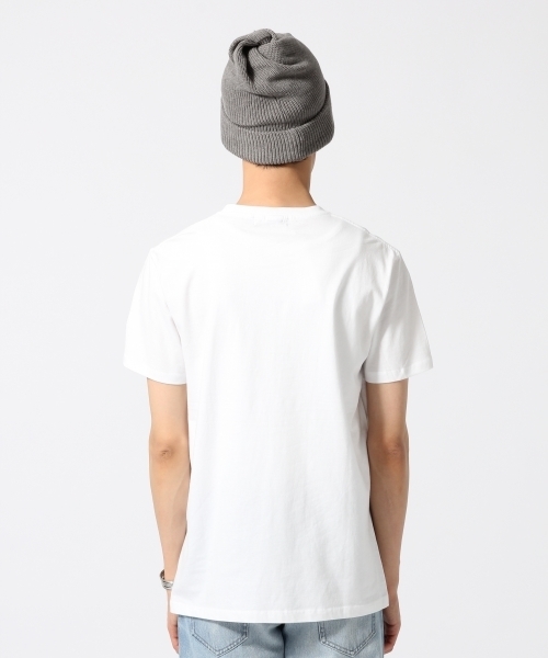 RAGEBLUE（レイジブルー）の「フォトプリントTシャツ半袖/720010（Tシャツ/カットソー・メンズ・ダークグレー/ネイビー/オフホワイト/ホワイト/その他4/グレー・LARGE/SMALL/MEDIUM）」の9枚目の写真