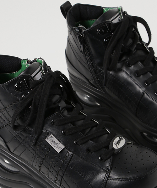 YOSUKE(ヨースケ)の「「YOSUKE/ヨースケ」厚底レースアップスニーカー(スニーカー・レディース・ブラック/ブラック系その他/ホワイト/レッド/マルチ/シルバー/カラフル/クリアブラック・22.5/24/23/23.5/24.5)」の14枚目の写真