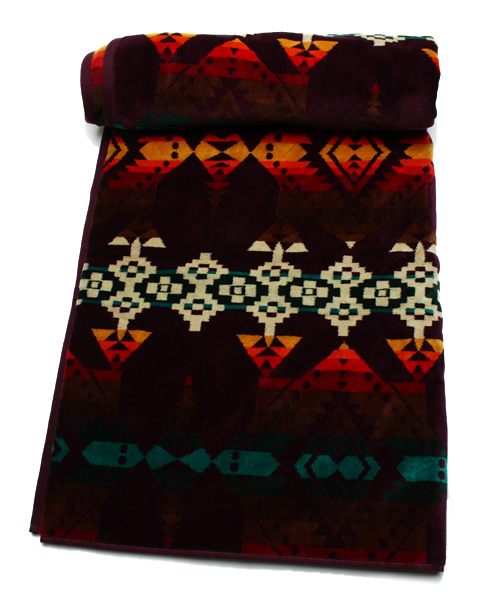 PENDLETON（ペンドルトン）の「[ペンドルトン] PENDLETON JQ バスタオル（タオル・メンズ・オレンジ系その他/ケリー/コバルトブルー/パープル/ベージュ/ピンク/レッド/オレンジ・フリー）」の4枚目の写真