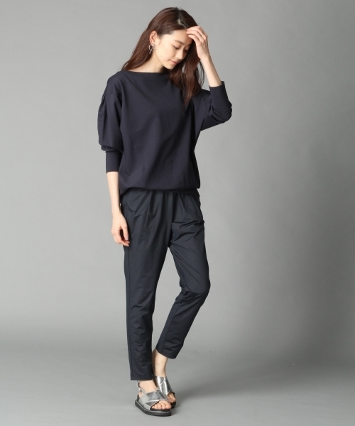 LEPSIM（レプシィム）の「★店舗限定アイテム★ストレッチタックパンツ 747571（その他パンツ・レディース・グレイッシュベージュ/ライトグレー/ダークネイビー・SMALL/MEDIUM/LARGE）」の6枚目の写真