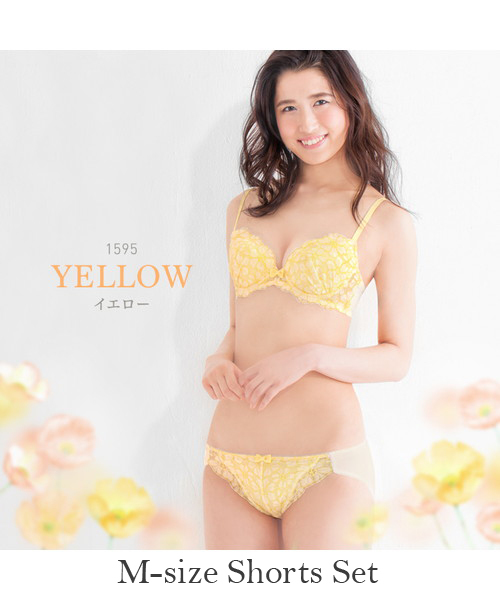 Triumph(トリンプ)の「【WEB限定】ブルーミングポピー ブラ&ショーツセット G4-006WHUSET-A7A(ブラ&ショーツ・レディース・ブラック/ピンク/イエロー/ブルー・B65/B70/B75/C65/C70/C75/D65/D70/D75/E65/E70/E75/F65/F70/F75)」の17枚目の写真