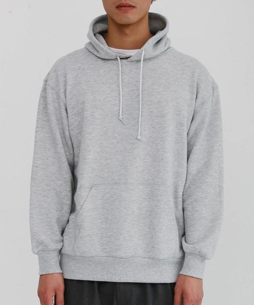 green label relaxing（グリーンレーベルリラクシング）の「【WEB限定】SC ★★BIG スウェット フーディー / プルオーバー パーカー ◆（パーカー・メンズ・ライトグレー/ブラウン/オリーブ・XX-LARGE/MEDIUM/X-LARGE/LARGE/SMALL）」の7枚目の写真