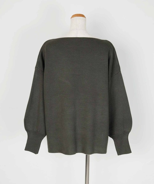 UR'S（ユアーズ）の「ミラノリブニットセットアップ（セットアップ・レディース・ブラック/ブラウン/杢グレー/ネイビー/ワイン/カーキ/グレイッシュベージュ/ライトベージュ/ブルー/チャコール/グレー系その他・S/M/L）」の17枚目の写真