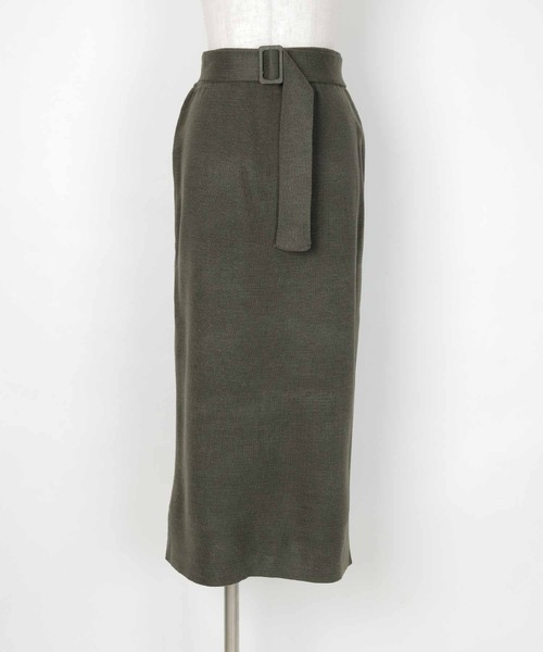 UR'S（ユアーズ）の「ミラノリブニットセットアップ（セットアップ・レディース・ブラック/ブラウン/杢グレー/ネイビー/ワイン/カーキ/グレイッシュベージュ/ライトベージュ/ブルー/チャコール/グレー系その他・S/M/L）」の18枚目の写真