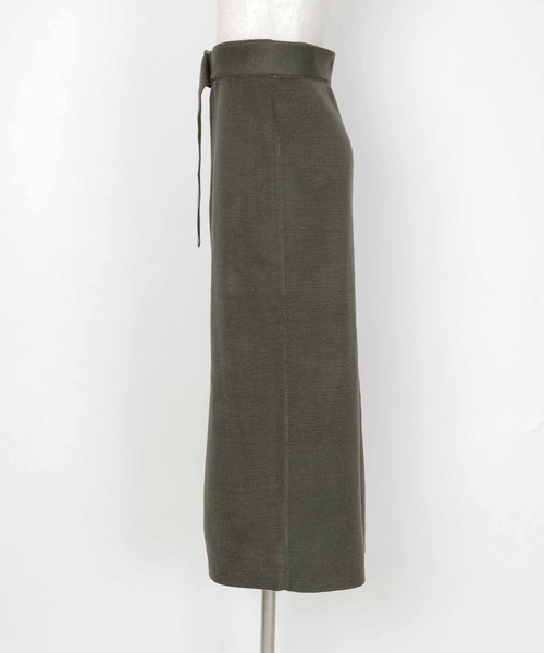 UR'S（ユアーズ）の「ミラノリブニットセットアップ（セットアップ・レディース・ブラック/ブラウン/杢グレー/ネイビー/ワイン/カーキ/グレイッシュベージュ/ライトベージュ/ブルー/チャコール/グレー系その他・S/M/L）」の19枚目の写真