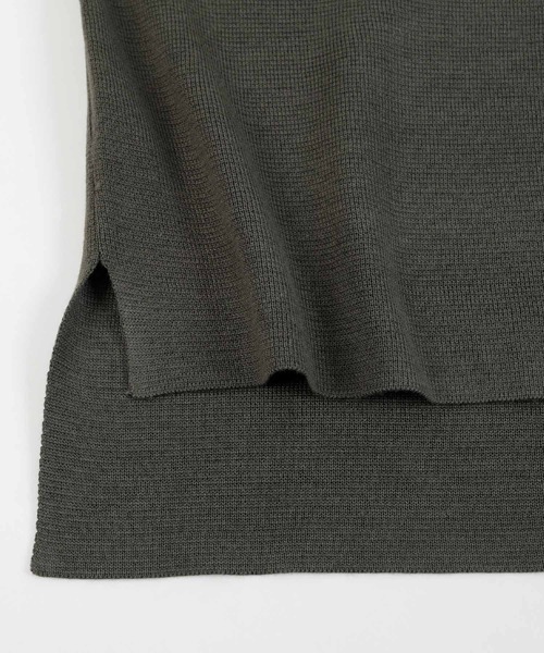 UR'S（ユアーズ）の「ミラノリブニットセットアップ（セットアップ・レディース・ブラック/ブラウン/杢グレー/ネイビー/ワイン/カーキ/グレイッシュベージュ/ライトベージュ/ブルー/チャコール/グレー系その他・S/M/L）」の22枚目の写真