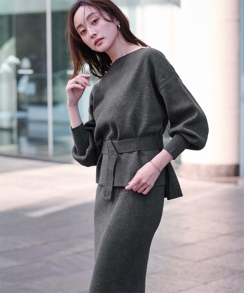 ミラノリブニットセットアップ（セットアップ）｜ur's（ユアーズ）の