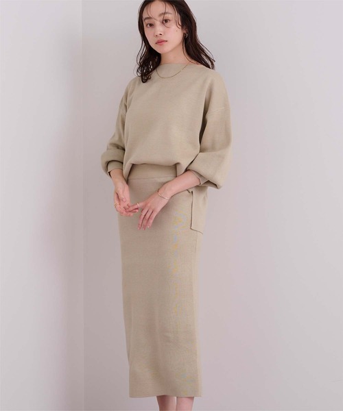 美品 MUSE de Deuxieme Classe リブニット セットアップ 美品 MUSE de Deuxieme Classe リブニット セットアップ