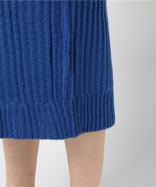 SLY(スライ)の「LAMBS WOOL BLEND LG LONG C/D(カーディガン/ボレロ・レディース・ブラック/オフホワイト/ブルー/ワインレッド・FREE)」の14枚目の写真