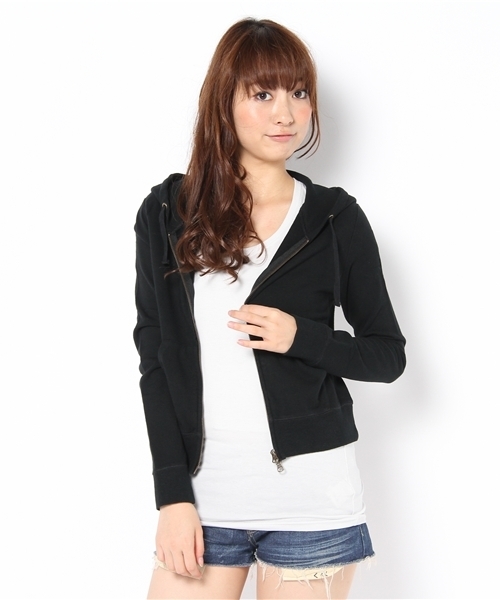 Another Edition（アナザーエディション）の「AE ミニウラケ ZIP PK（パーカー・レディース・グレー/ナチュラル/ブラック・フリー）」の6枚目の写真