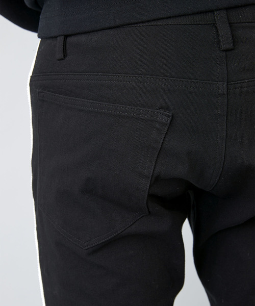 TRUNO by NOISE MAKER(トルノバイノイズメーカー)の「【定番商品】サイドライン2WAYストレッチスキニーパンツ(その他パンツ・メンズ・ブラック/ブラック×レッド/ブルー・SMALL/LARGE/X-LARGE/MEDIUM)」の13枚目の写真