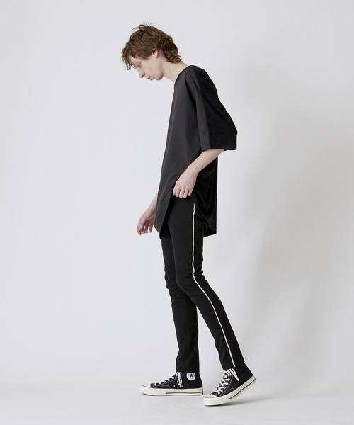 TRUNO by NOISE MAKER(トルノバイノイズメーカー)の「【定番商品】サイドライン2WAYストレッチスキニーパンツ(その他パンツ・メンズ・ブラック/ブラック×レッド/ブルー・SMALL/LARGE/X-LARGE/MEDIUM)」の6枚目の写真