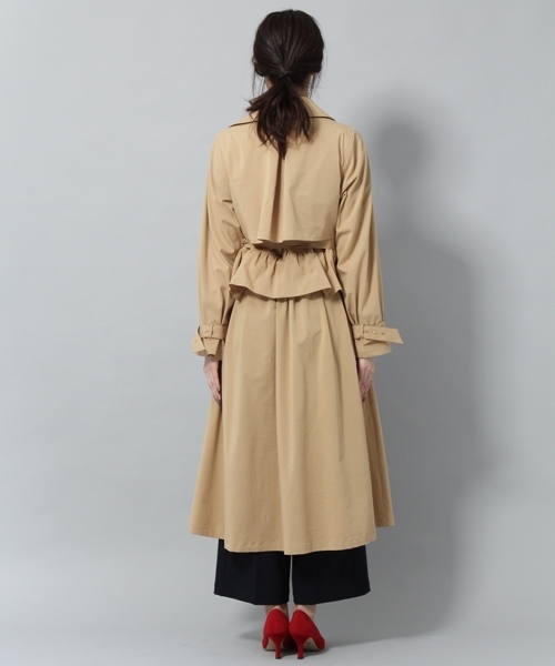 Andemiu（アンデミュウ）の「２ＷＡＹトレンチコート787028（トレンチコート・レディース・ベージュ/ネイビー・SMALL/MEDIUM）」の12枚目の写真