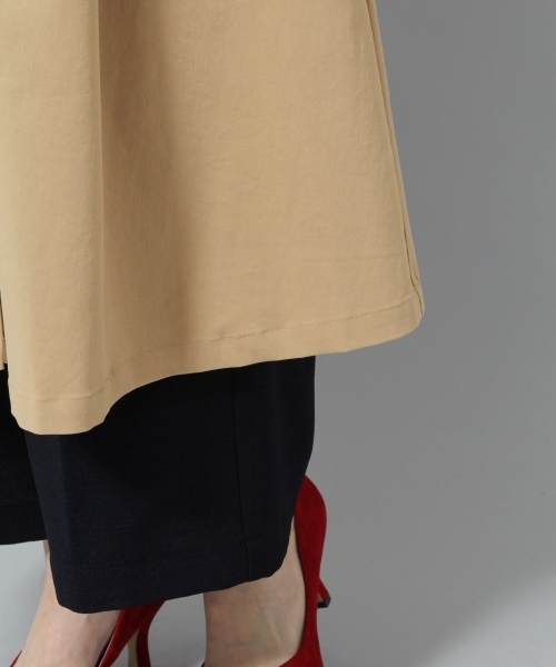 Andemiu（アンデミュウ）の「２ＷＡＹトレンチコート787028（トレンチコート・レディース・ベージュ/ネイビー・SMALL/MEDIUM）」の17枚目の写真