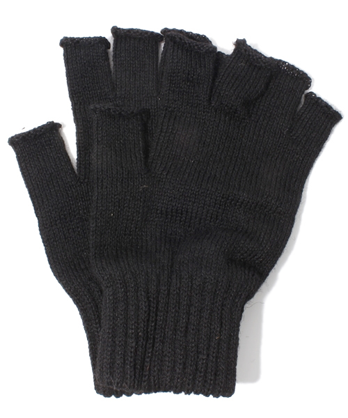 Black Sheep（ブラックシープ）の「BLACK SHEEP ブラック シープ ニットグローブ　/ 104-BLS-FMITT∵（手袋・メンズ・チャコールグレー/グリーン/グレー系その他/ブラウン/グレー/ブラック・FREE）」の2枚目の写真