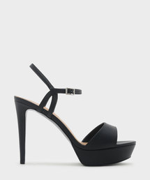 プラットフォームアンクルストラップサンダル / PLATFORM ANKLE STRAP SANDALS