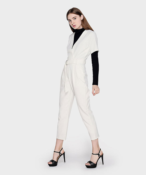 CHARLES & KEITH(チャールズ & キース)の「プラットフォームアンクルストラップサンダル / PLATFORM ANKLE STRAP SANDALS(サンダル・レディース・ブラック/ホワイト・23.5cm/22.5cm/24.5cm/23cm/25cm)」の7枚目の写真